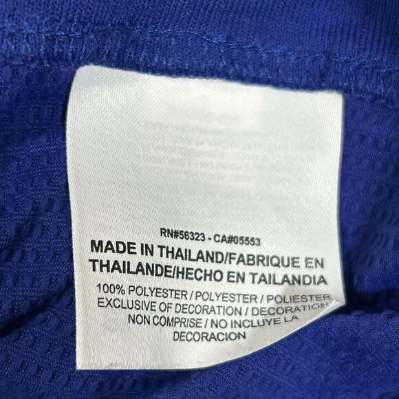 Nike Players Polo Shirt Men’s Large Blue Dri-Fit Golf Performance Casual - Picture 8 of 9